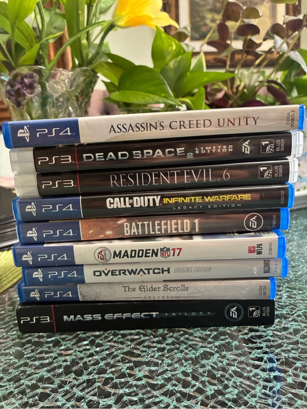 LOT OF 9 PS3 and PS4 GAMES